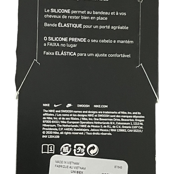 Nike Six Pack Metallic Headbands NEW! - Picture 9 of 10